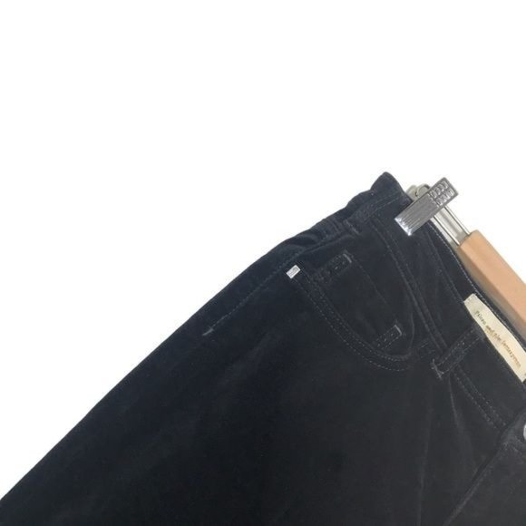 PILCRO ANTHROPOLOGIE Velvet Serif Pants Size 29 P - Picture 9 of 12